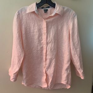 Pink Ralph Lauren Button Up